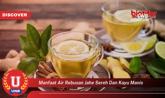 Temukan Manfaat Air Rebusan Jahe Serai Dan Kayu Manis Yang Bikin