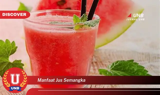 Temukan Manfaat Minum Jus Semangka Yang Bikin Kamu Penasaran