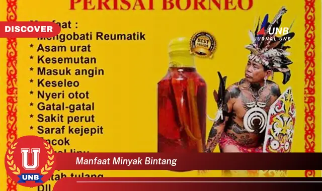 Temukan Manfaat Minyak Bintang Yang Wajib Kamu Intip