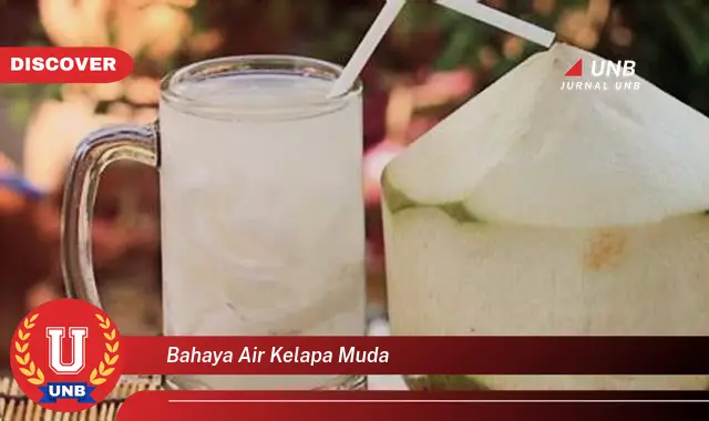 bahaya air kelapa muda bahaya air kelapa muda