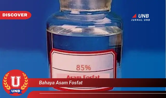 bahaya asam fosfat