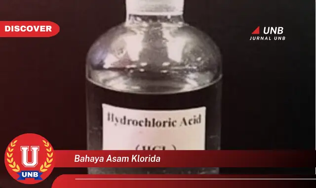 bahaya asam klorida bahaya asam klorida