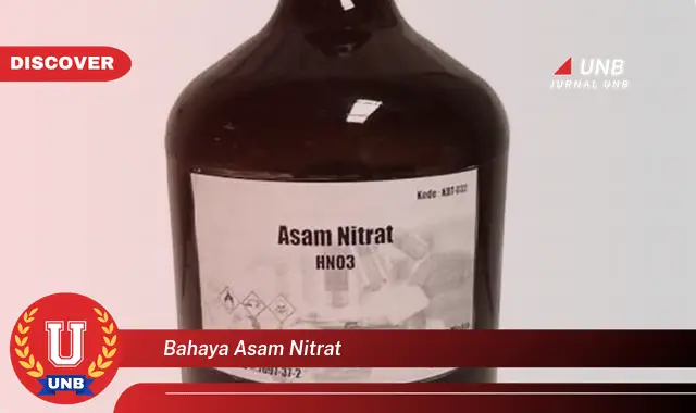 bahaya asam nitrat