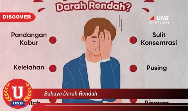 bahaya darah rendah