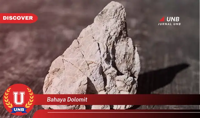 bahaya dolomit