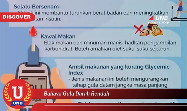 bahaya gula darah rendah