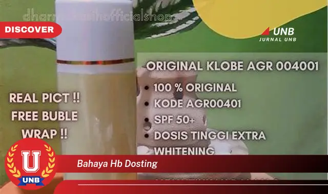 bahaya hb dosting bahaya hb dosting