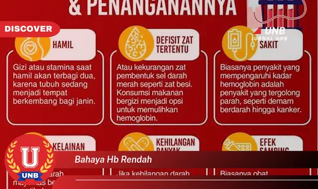 bahaya hb rendah