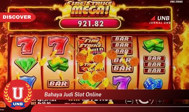 bahaya judi slot online