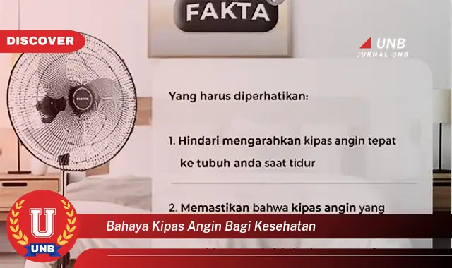 bahaya kipas angin bagi kesehatan bahaya kipas angin bagi kesehatan