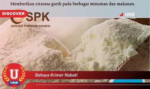 bahaya krimer nabati