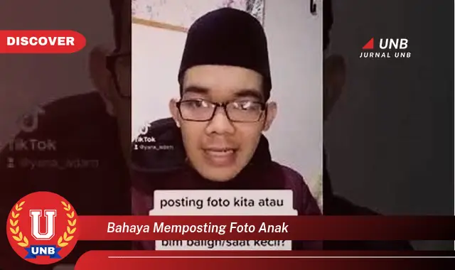 bahaya memposting foto anak