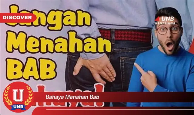 bahaya menahan bab bahaya menahan bab
