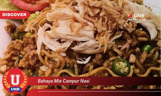 bahaya mie campur nasi