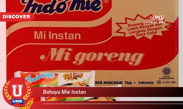 bahaya mie instan