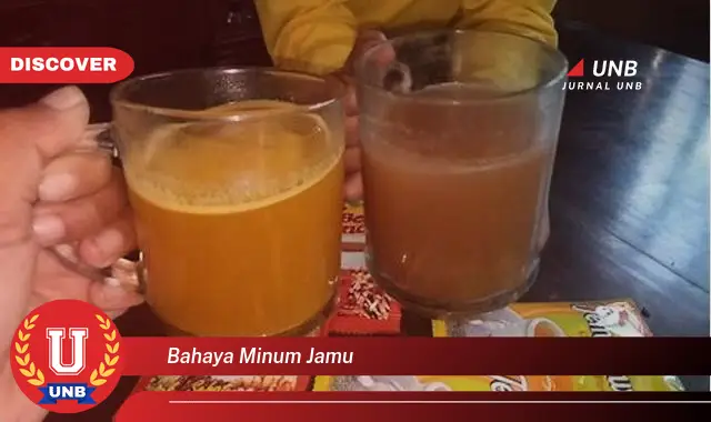 bahaya minum jamu