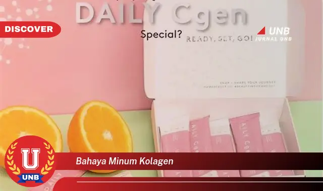 bahaya minum kolagen