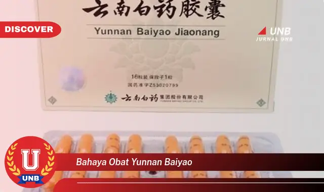 bahaya obat yunnan baiyao
