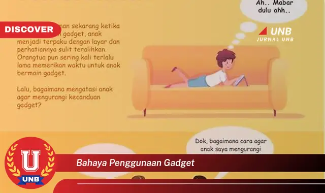 bahaya penggunaan gadget