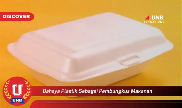 bahaya plastik sebagai pembungkus makanan bahaya plastik sebagai pembungkus makanan