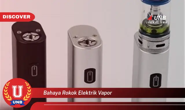 bahaya rokok elektrik vapor