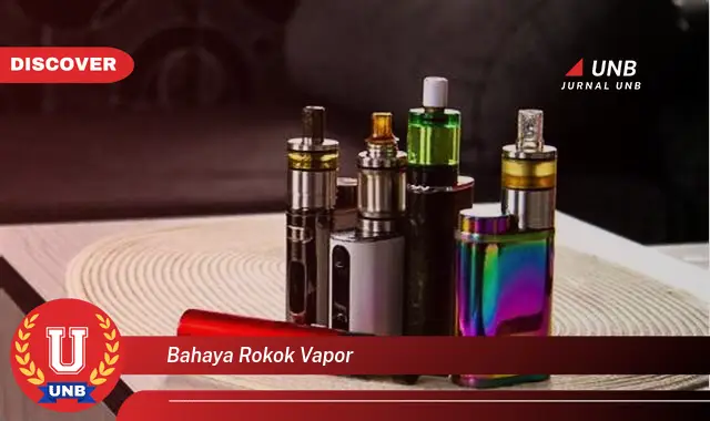 bahaya rokok vapor