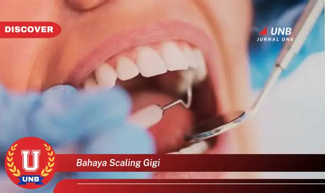 bahaya scaling gigi bahaya scaling gigi