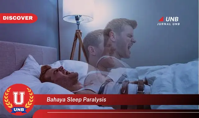 bahaya sleep paralysis