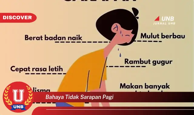 bahaya tidak sarapan pagi