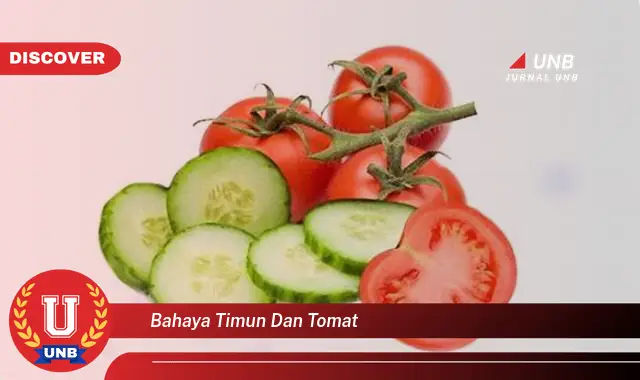 bahaya timun dan tomat