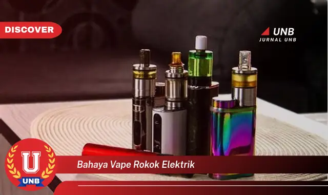 bahaya vape rokok elektrik