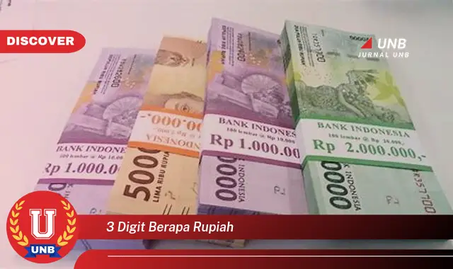 3 digit berapa rupiah