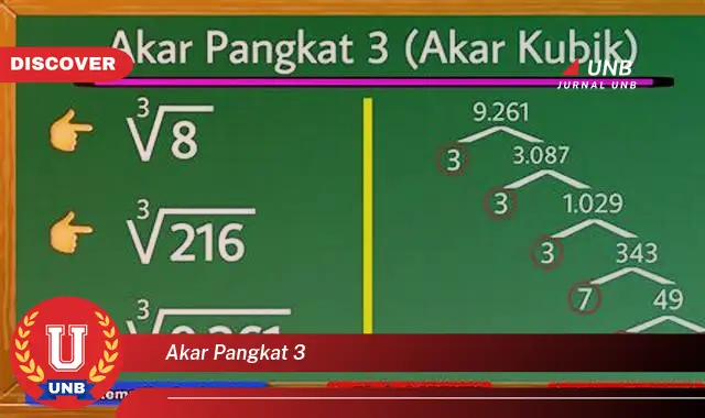 akar pangkat 3