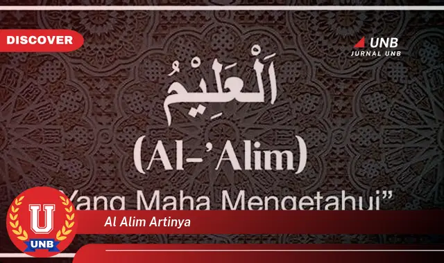 al alim artinya