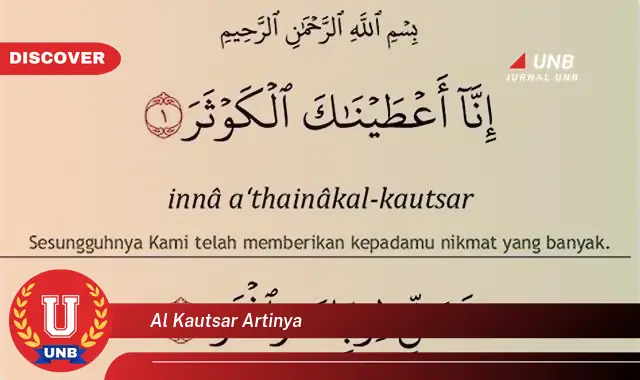 al kautsar artinya