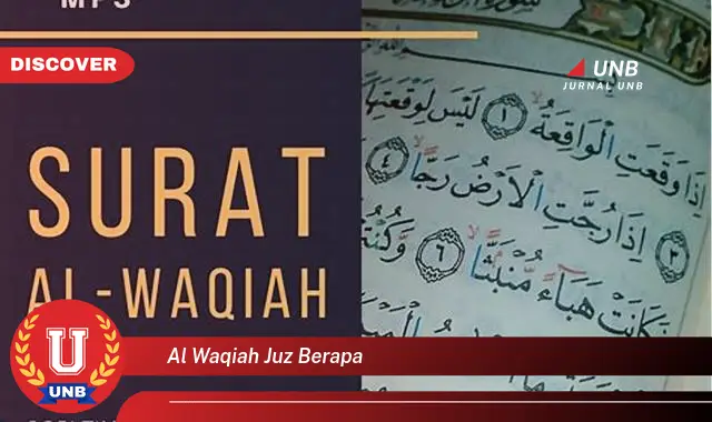 al waqiah juz berapa