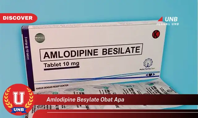 amlodipine besylate obat apa