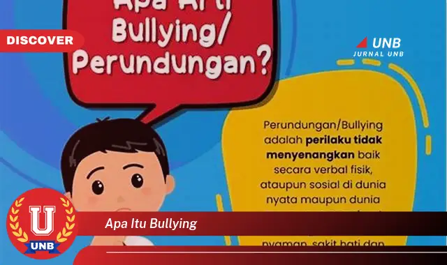 apa itu bullying