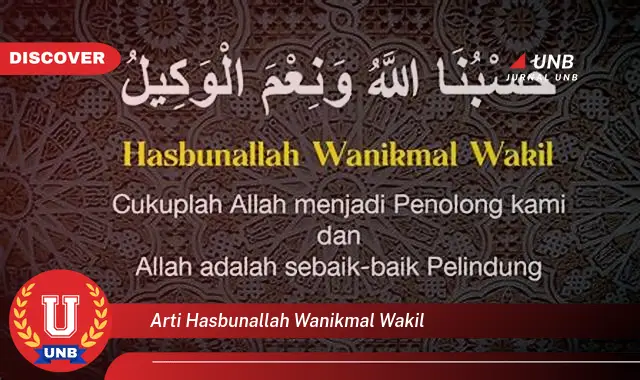 arti hasbunallah wanikmal wakil arti hasbunallah wanikmal wakil