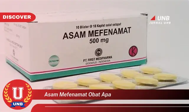 asam mefenamat obat apa