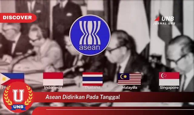 asean didirikan pada tanggal