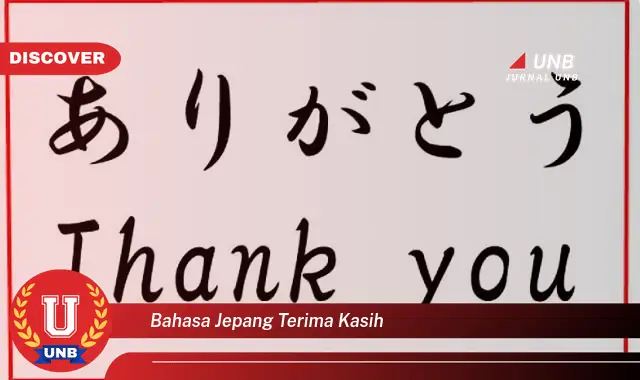 bahasa jepang terima kasih bahasa jepang terima kasih