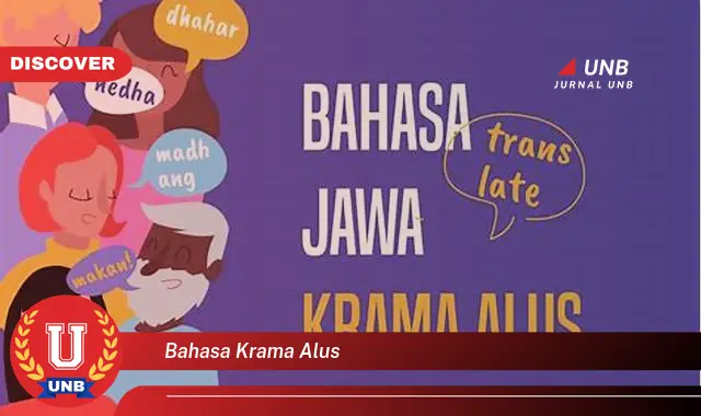 bahasa krama alus