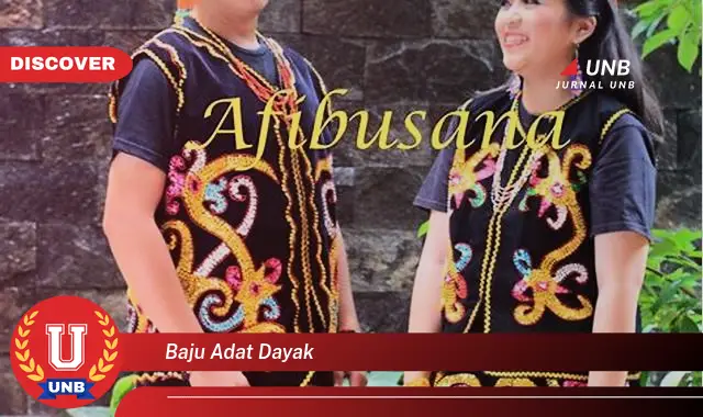baju adat dayak baju adat dayak