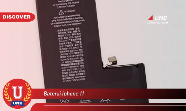 baterai iphone 11