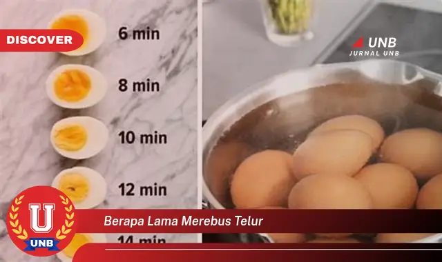 berapa lama merebus telur