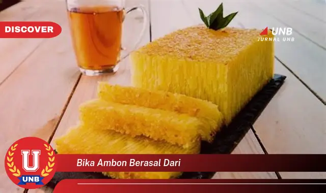 bika ambon berasal dari