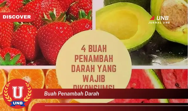 buah penambah darah