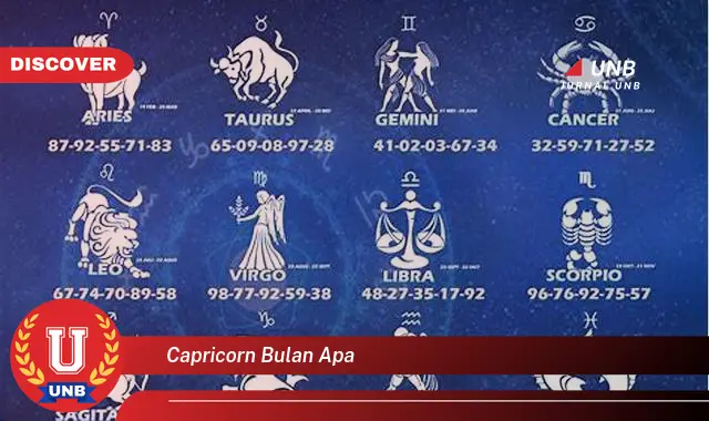 capricorn bulan apa