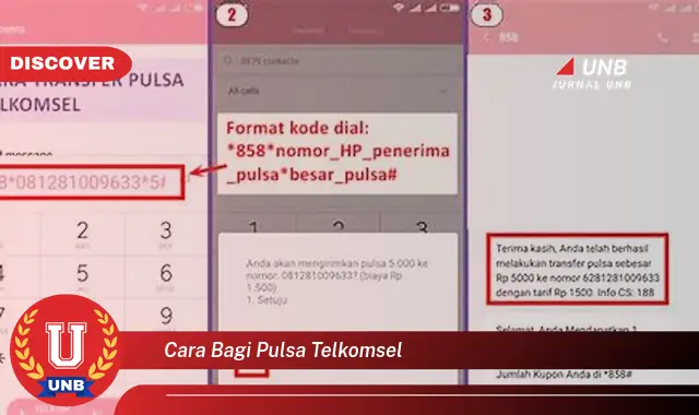 cara bagi pulsa telkomsel